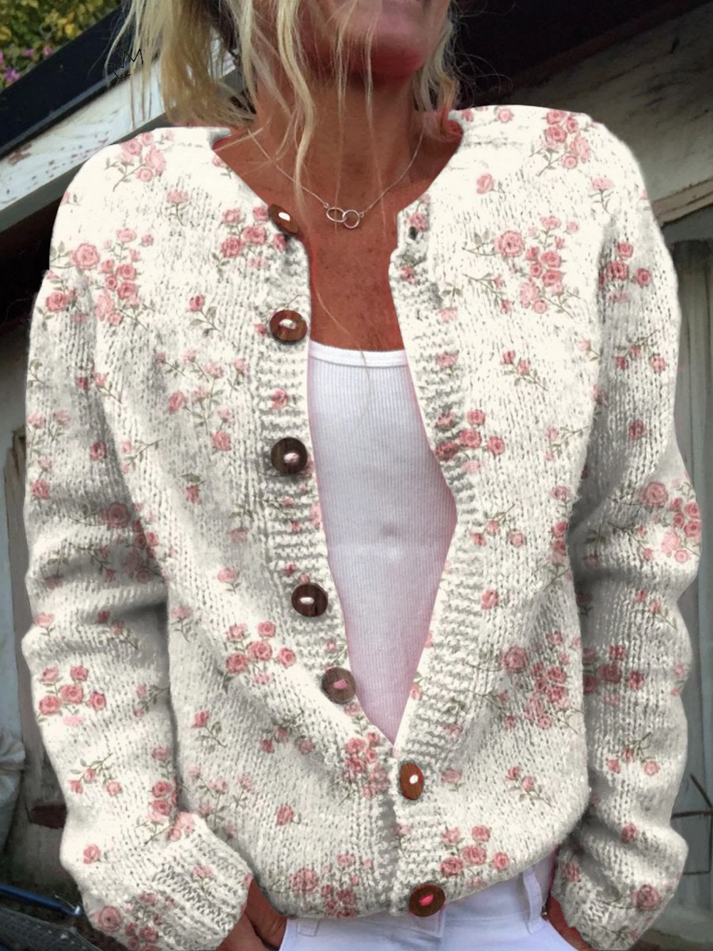 Jean | The Rose Floret Cardigan