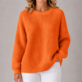 Scarlett | Cozy Waffle Knit Sweater